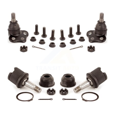 Tor Front Lower & Upper Suspension Ball Joints Kit For Dodge Dakota Durango 4WD KTR-101803
